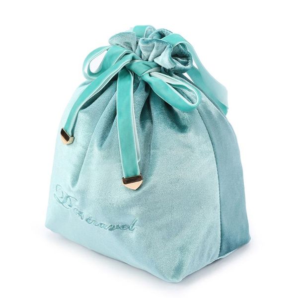 

cosmetic bags & cases velvet girl ins bag nordic light luxury travel portable bundle pocket storage