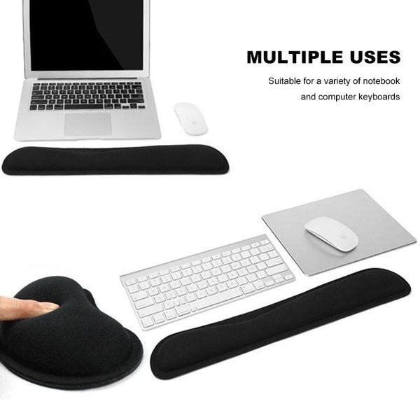 

mouse pads & wrist rests keyboard rest pad memory foam ergonomic cushion mousepad for office work gaming