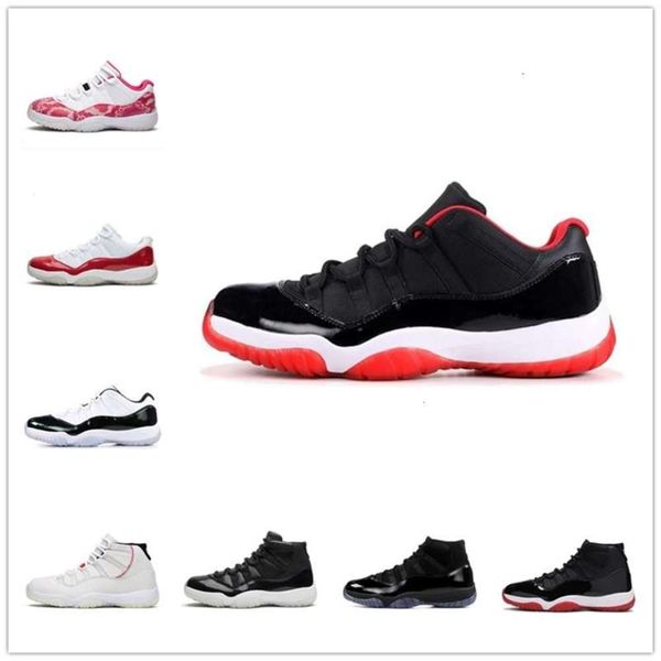 

[with box]25th anniversary 11 11s shoe concord bred high mens womens basketball shoes jubilee gown gamma blue sneakers trainers yuduojiaju