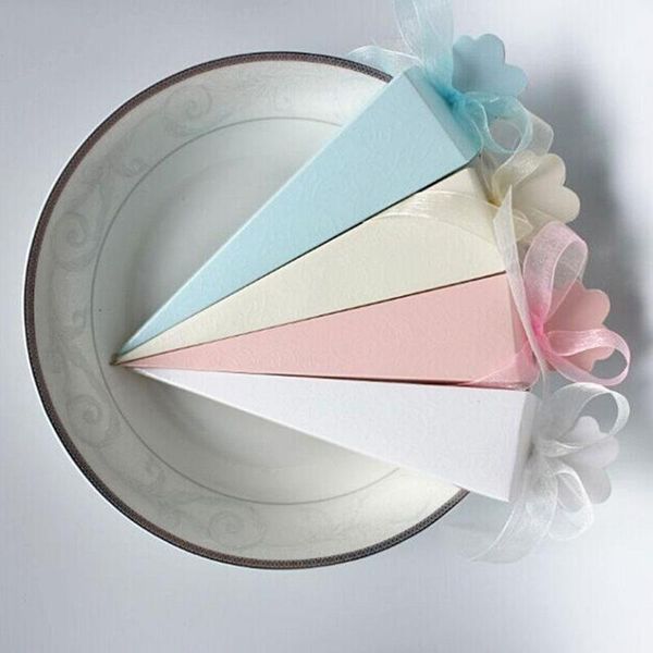 

gift wrap 50pcs cone shape candy box wedding favor gifts case baby shower paper present packaging