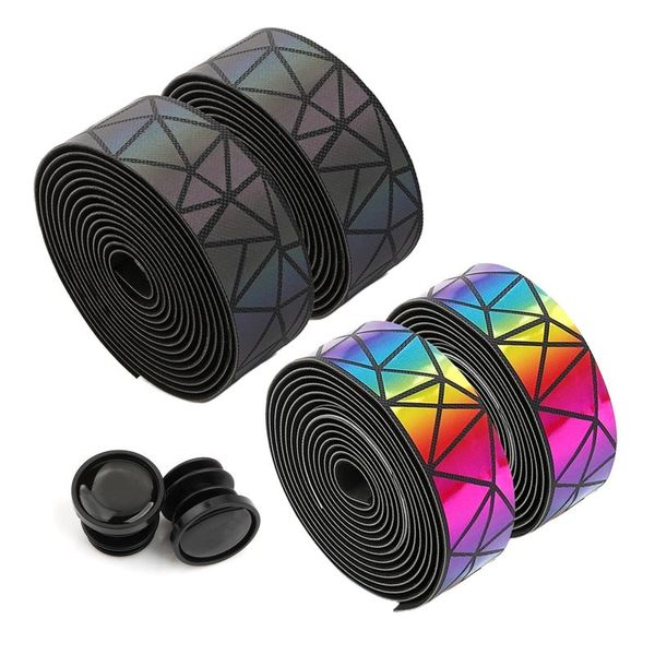 

bike handlebars &components 2021 1 set road damping handlebar strap bicycle anti-slip bar grips wrap tape