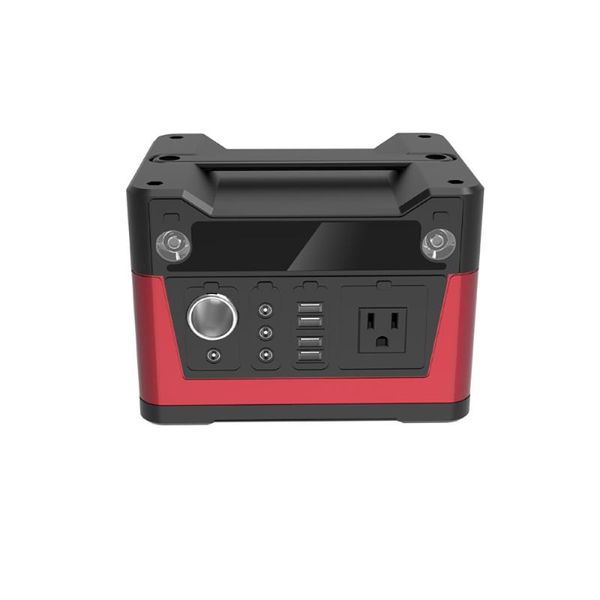 278wh solar generator power station portable backup inverter station ac110v/220v dc 12/24v multi-function emergency power source