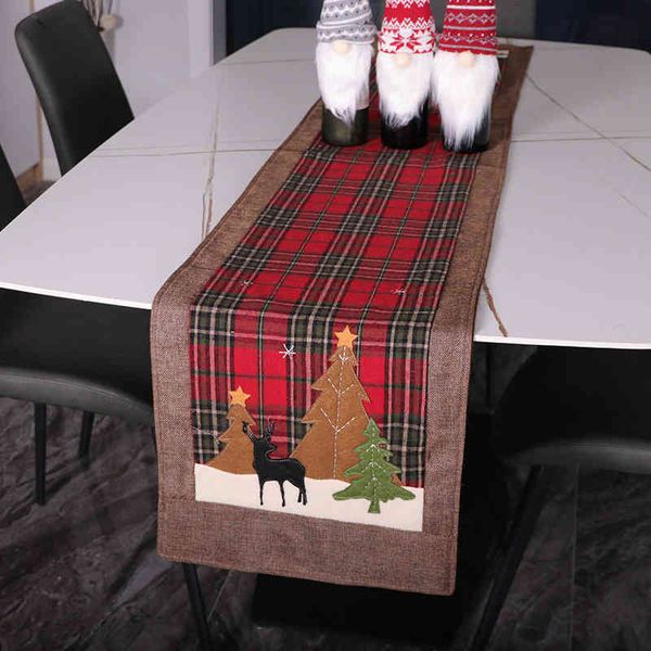 

christmas table flag family l table layout decoration