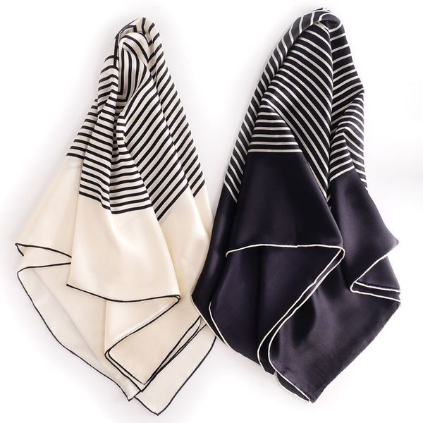 

wholesale recently there has been a trend of 90*90cm square scarf for women's pastoral office scarf shawl, Blue;gray