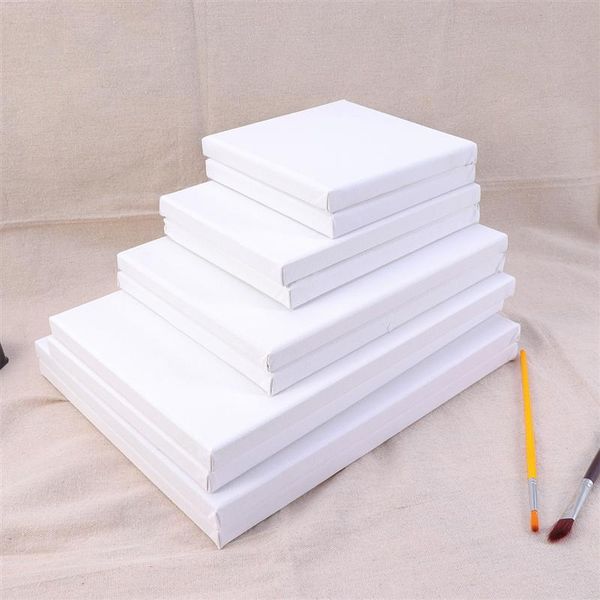 

frames 10pcs good quality stretched wood painting frame cotton white canvas for drawing diy