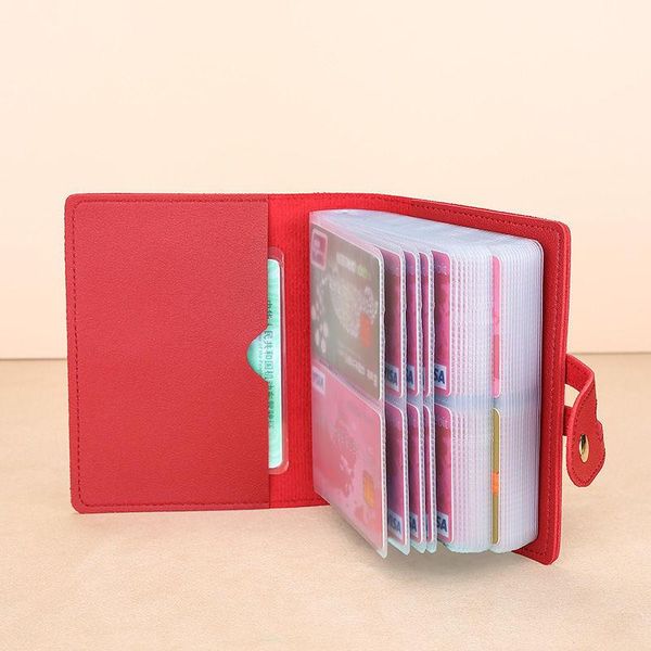 

card holders wallet women's men's large capacity bag purse carteira masculina, Brown;gray