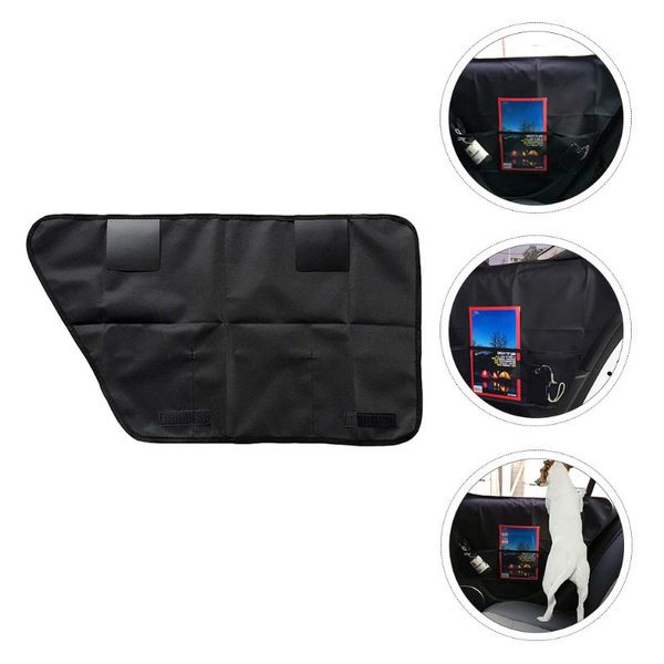Housses de siège de voiture 2pcs Protecteur de couverture de porte de chien Protecteur imperméable résistant aux rayures