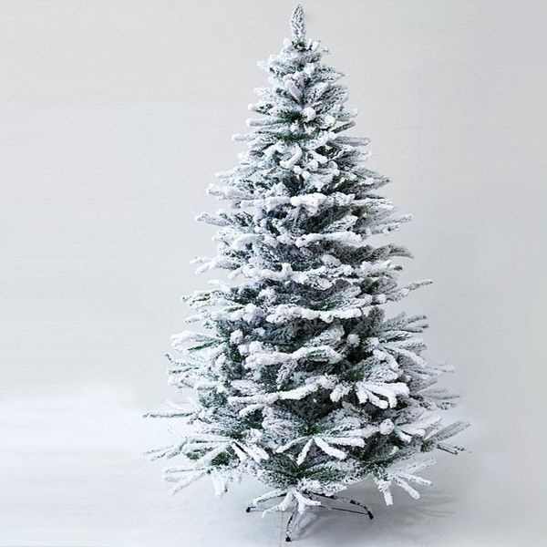 

christmas decorations tree 0.6/0.9/1.2/1.5/1.8m luxurious flocking cedar decoration scene layout home decor year gift