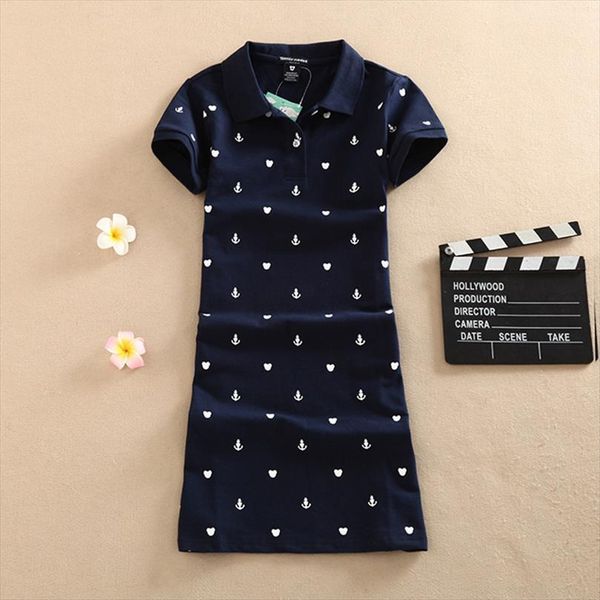 

fashion polo floral print womens dresses party casual t shirt summer mini women slim vestidos cotton robe ete femme elegant, Black;gray