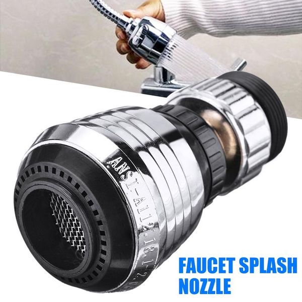 

kitchen faucets abs chrome 360 degree rotate sprayer aerator for bathroom sink splash nozzle head water tap attachment