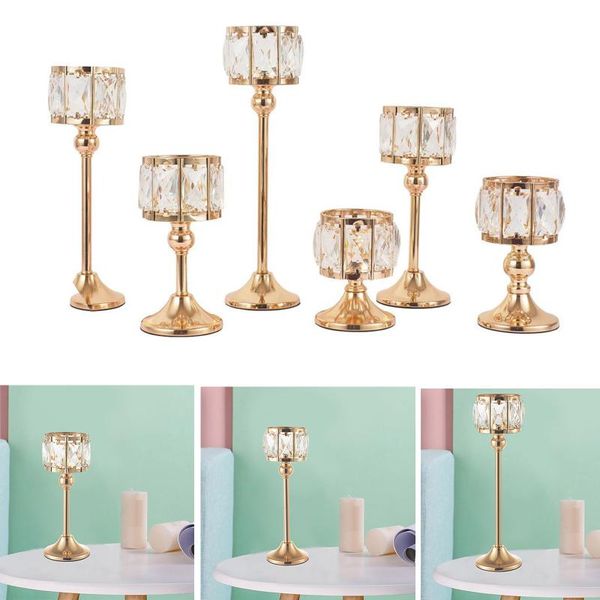

crystal candle holders parties decor candlesticks candle lantern living room