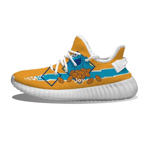 

diy custom same street cookie monster running sho mh printed mens womens trainers outdoor sports sneakers