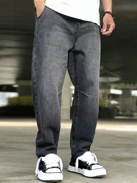 

men slant pocket jeans e5ha#, Blue