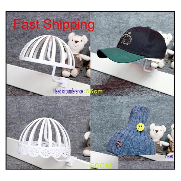 

hats display stand plastic hollow caps bracket hat rack cap support frame for hats shop wholesale jllrmw otsweet, Silver
