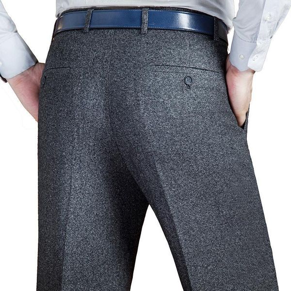 

men's suits & blazers peking story large size 48 50 clothing male 2021 casual cotton trousers mens suit pants straight long work, White;black
