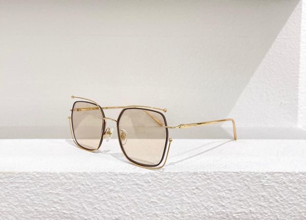 

sunglasses for men and women summer style 81rs anti-ultraviolet retro plate metal full square frame fashion eyeglasses random box, White;black
