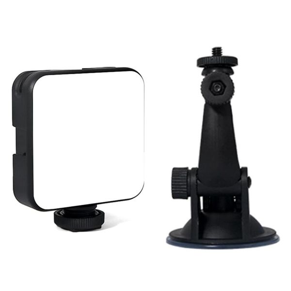 

w64 video live stream light 2500k-6500k 5w led lamp for smartphone tablet lapnotebook mini vlog fill ligh