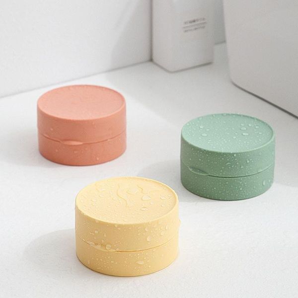 

soap dishes oval home counterwaterproof shower accessories outdoor camping holder bathroom gadgets box