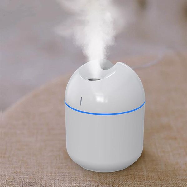 

ultrasonic mini air humidifier 200ml aroma essential oil diffuser for home car usb fogger mist maker with led night lamp home