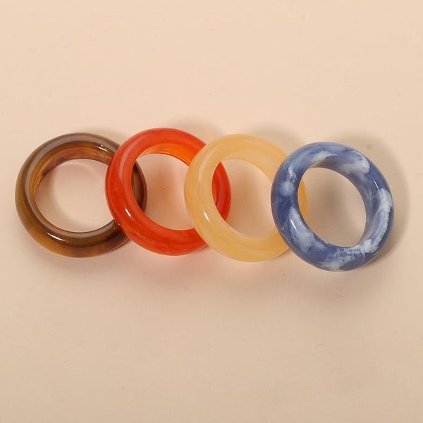 

wedding rings europe resin trendy pattern spot infinity stones luxury eternity ring for women 2021 jewelry accessories drop, Slivery;golden
