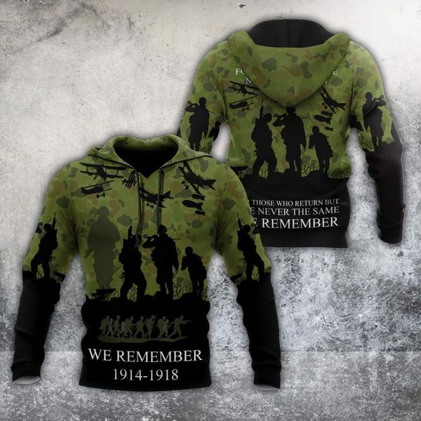 

men's hoodies & sweatshirts remember warrior 3d jacket menwomen harajuku hoodie casual streetwear sweatshirt pullover, Black