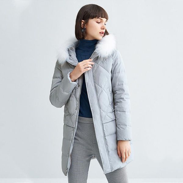 

women's down & parkas white duck jacket, winter women coat, veste femme warm parka hooded padded jacket g1180081 yy1450, Black