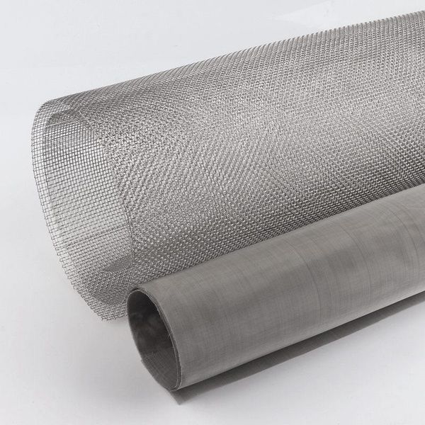 

fencing, trellis & gates 30m/roll 4~30mesh thicken 304 stainless steel mesh ss filter net building safety fence netting farm protect anti mo