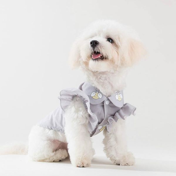 

dog apparel small girl clothes pet puppy cat clothing cute soft skirt