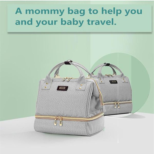 

diaper bags fashionable large volume printed breast milk storage bag portable anti-theft mommy