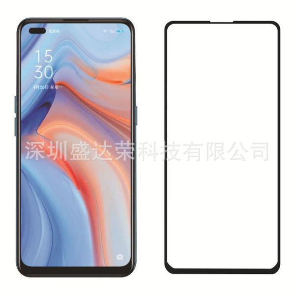 

suitable for oppo reno4 two strong toughened glass protective reno3 mobile phone film