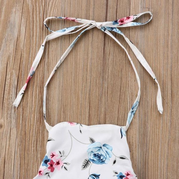 

girl's dresses infant toddler baby lovely flower print halter girl dress princess lace tulle tutu backless gown formal party, Red;yellow