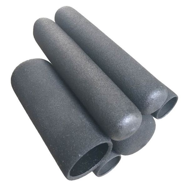 Handbars PVC Kol Spor Salonu Fitness Ekipmanları Aksesuarları Siyah Daldırma Plastik Eldiven Koruyucu Kolu Kapak Egzersiz Bisiklet Gidon Kauçuk Kollu Aşınmaya dayanıklı