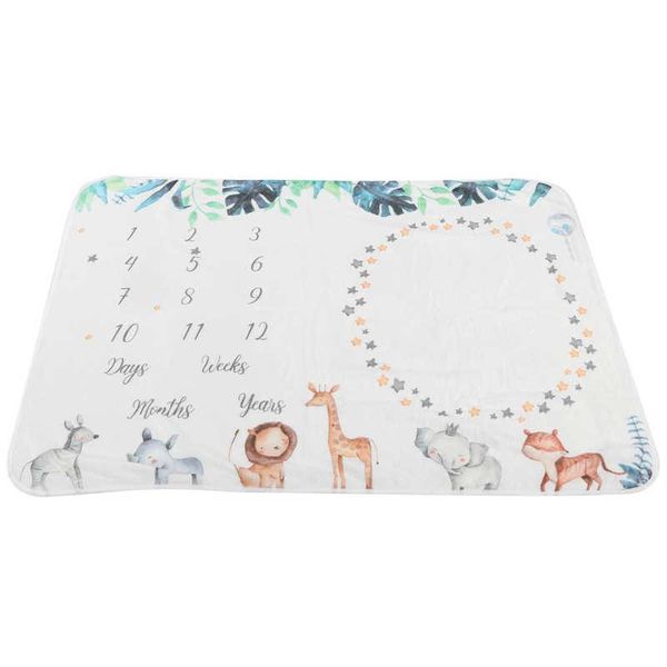 

blankets & swaddling baby toddler bedding covers monthly milestone blanket infant pography background props soft cotton