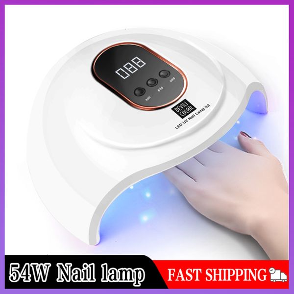 

new s3 led new mini 54w professional auto nail gel dryer portable usb charging manicure lamp