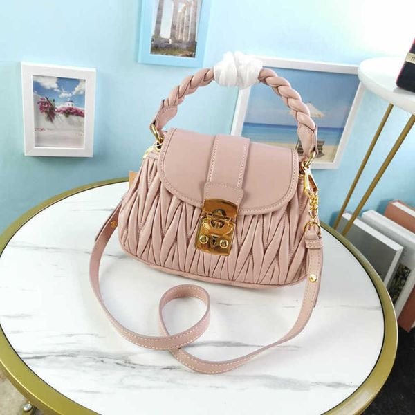 

7a+fashion 2021 new style women bags imported lamb skin 5bh188 the leather is fine and soft braided leather hand holder joker fashion should
