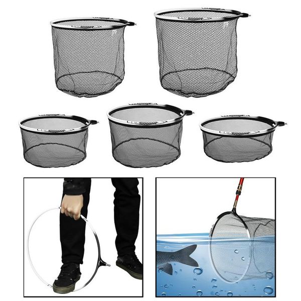 

fishing accessories titanium alloy replacement net brail nano landing removable hook