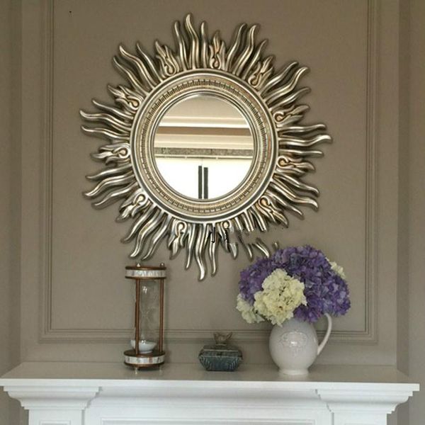 

mirrors sun apolo wall decorative mirror bathroom art designs gold/silver/champion