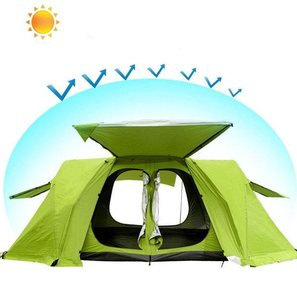 

420 * 240 * 155cm portable quick automatic opening waterproof windproof coldproof barraca carpas camping outdoor tent namiot