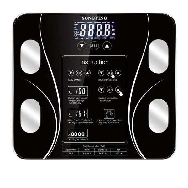 

smart scales body scale wireless digital weight composition analyzer