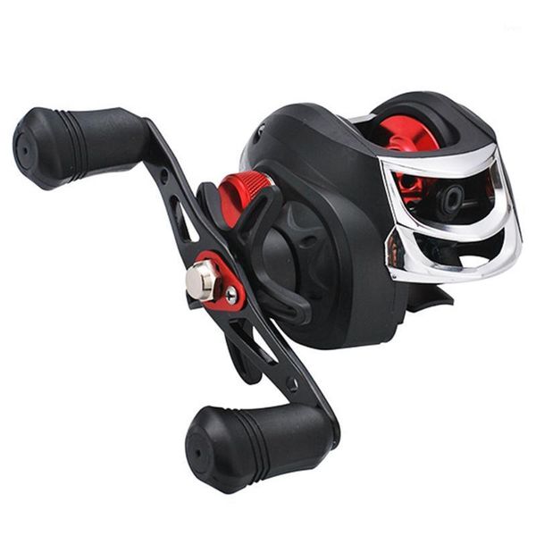 

baitcasting reels 8kg drag strong brake low profile metal saltwater fishing reel spool max 7.2/1 high speed gear ratio