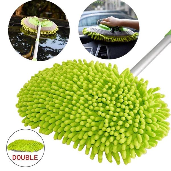 

car sponge long handle wash mop microfiber mimop pole scratch supplies 2 in 1