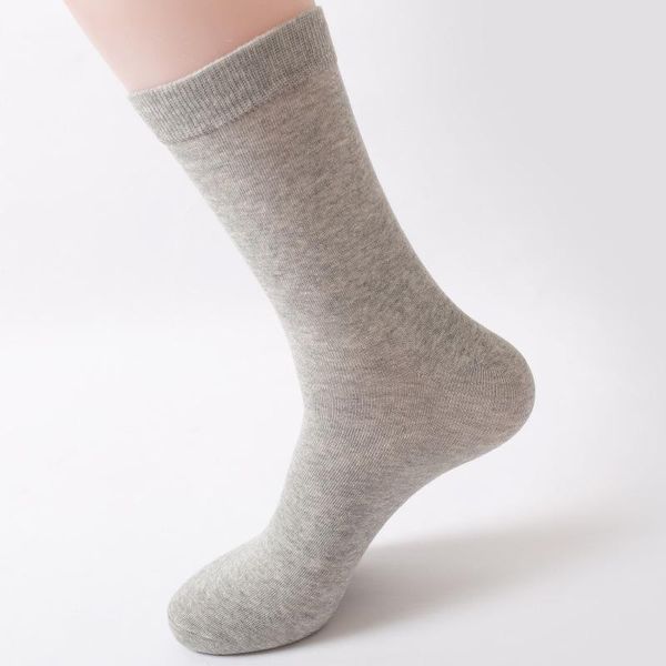 

men's socks casual business summer winter cotton quick drying black white long sock