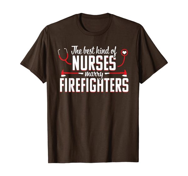 

Nurse Life Fire Wife Funny Best Firefighter Nursing Gift T-Shirt, Mainly pictures