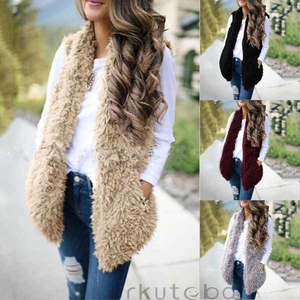 

women's vests jacket coat body warmer sleeveless vest waistcoat gilet outwear, Black;white