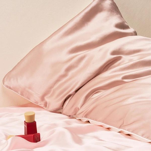 

pillow case toldim pillowcase 100 pure mulberry silk for hair with cotton underside natural 19 momme 40x40cm 50x50cm 1 pcs