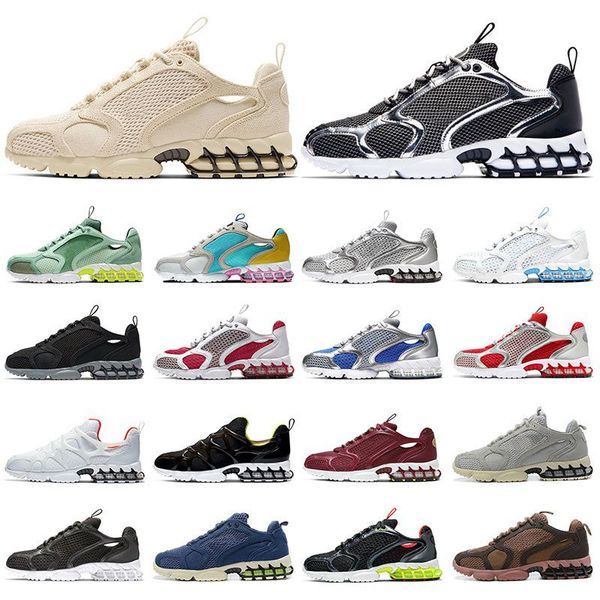 

fashion men sneakers spiridon caged 2 mens shoes pistachio metallic silver pure platinum bright cactus lemon venom women sports trainers siz