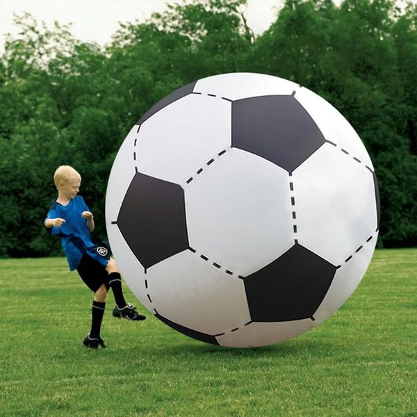 

150cm beach ball inflatable giant football soccer children kid outdoor play games balloon giant volleyball pvc pool & accessorie