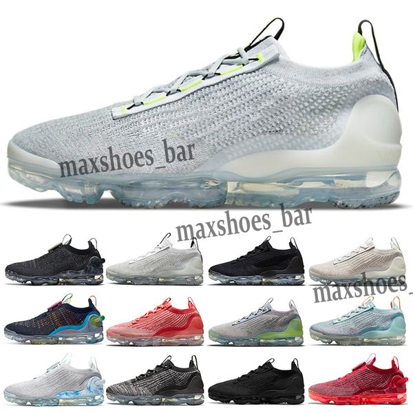 

runners fly knit mens womens 360 running shoes fk-2000 triple black white team red pure platinum sports sneakers trainers b11