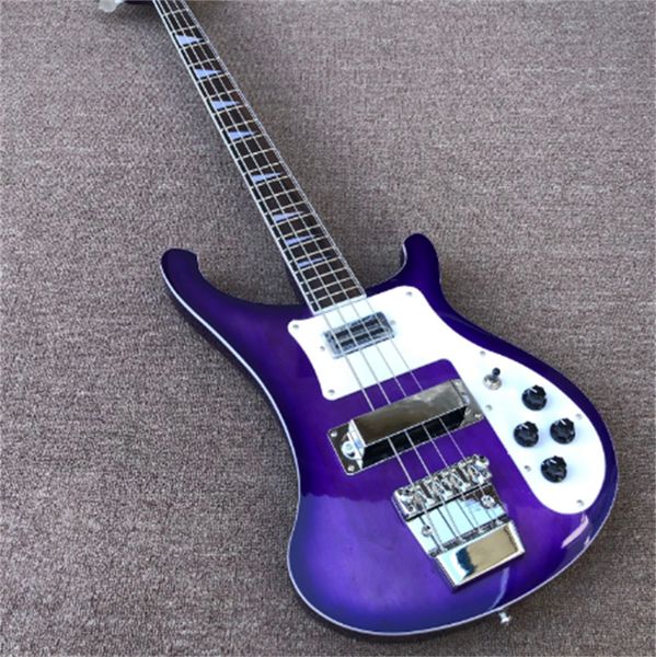 

ricken - 4-string electric guitar, 2021, purple, electric bass, 4003 guitars guitarra