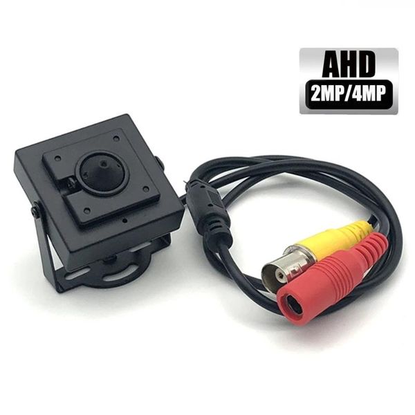 

cameras 2mp 4mp ahd mini camera hd 3.7mm lens cctv small black metal 1080p analog high definition video surveillance security
